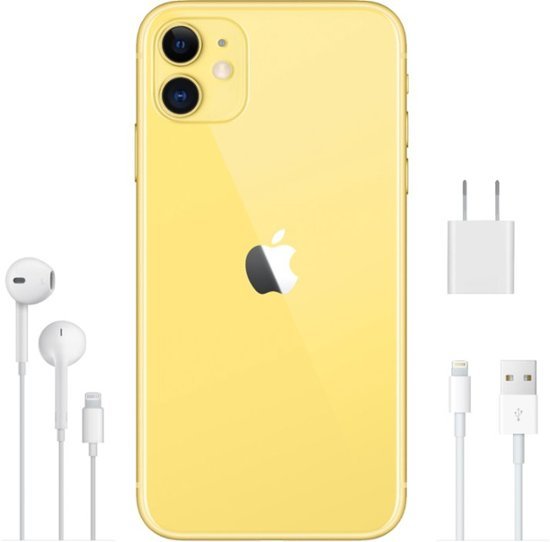 iPhone 11, 256GB, Yellow